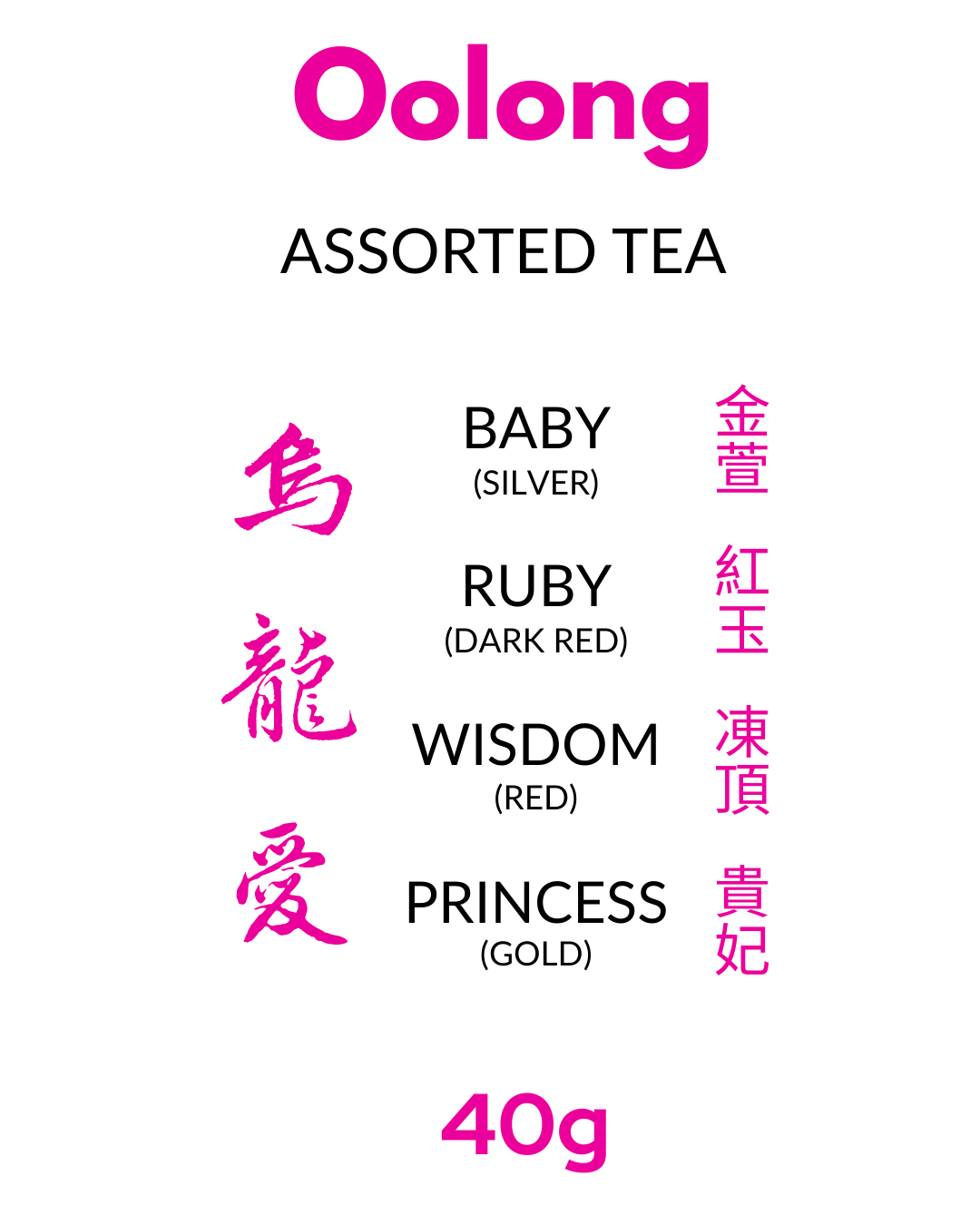 Assorted Oolong